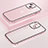 Luxury Metal Frame and Plastic Back Cover Case Bling-Bling LF1 for Apple iPhone 14 Plus