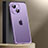 Luxury Metal Frame and Plastic Back Cover Case JL2 for Apple iPhone 13 Purple