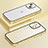 Luxury Metal Frame and Plastic Back Cover Case LF3 for Apple iPhone 14