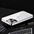 Luxury Metal Frame and Plastic Back Cover Case LF5 for Apple iPhone 14 Pro Silver