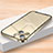 Luxury Metal Frame and Plastic Back Cover Case LK2 for Apple iPhone 13