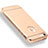 Luxury Metal Frame and Plastic Back Cover Case M01 for Apple iPhone 5 Gold