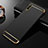 Luxury Metal Frame and Plastic Back Cover Case M01 for Huawei Enjoy 10 Black