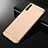 Luxury Metal Frame and Plastic Back Cover Case M01 for Huawei Enjoy 10e Gold