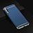 Luxury Metal Frame and Plastic Back Cover Case M01 for Huawei Honor 9X Blue