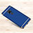 Luxury Metal Frame and Plastic Back Cover Case M01 for Huawei Mate 20 X Blue