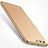 Luxury Metal Frame and Plastic Back Cover Case M01 for Huawei P10 Plus Gold