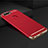 Luxury Metal Frame and Plastic Back Cover Case M01 for Oppo AX7 Red