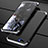 Luxury Metal Frame and Plastic Back Cover Case M01 for Oppo RX17 Neo Silver