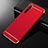 Luxury Metal Frame and Plastic Back Cover Case M01 for Realme XT Red