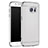 Luxury Metal Frame and Plastic Back Cover Case M01 for Samsung Galaxy S7 G930F G930FD Silver