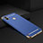 Luxury Metal Frame and Plastic Back Cover Case M01 for Xiaomi Mi Max 3 Blue