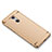 Luxury Metal Frame and Plastic Back Cover Case M01 for Xiaomi Redmi Note 4 Gold