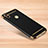 Luxury Metal Frame and Plastic Back Cover Case M01 for Xiaomi Redmi Note 6 Pro Black