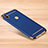 Luxury Metal Frame and Plastic Back Cover Case M01 for Xiaomi Redmi Note 6 Pro Blue