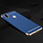 Luxury Metal Frame and Plastic Back Cover Case M01 for Xiaomi Redmi Note 7 Blue