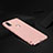 Luxury Metal Frame and Plastic Back Cover Case M01 for Xiaomi Redmi Note 7 Pro Rose Gold