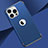 Luxury Metal Frame and Plastic Back Cover Case M02 for Apple iPhone 14 Pro Max Blue