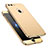 Luxury Metal Frame and Plastic Back Cover Case M02 for Apple iPhone 8 Plus Gold