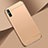 Luxury Metal Frame and Plastic Back Cover Case M02 for Huawei Enjoy 10e Gold