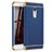 Luxury Metal Frame and Plastic Back Cover Case M02 for Xiaomi Redmi Note 4 Blue