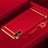 Luxury Metal Frame and Plastic Back Cover Case M03 for Huawei Enjoy 10e Red