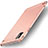 Luxury Metal Frame and Plastic Back Cover Case M05 for Apple iPhone X Rose Gold
