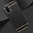 Luxury Metal Frame and Plastic Back Cover Case P02 for OnePlus Nord N200 5G Black