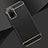 Luxury Metal Frame and Plastic Back Cover Case P02 for Oppo A56 5G Black