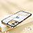 Luxury Metal Frame and Plastic Back Cover Case QC2 for Apple iPhone 12