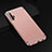 Luxury Metal Frame and Plastic Back Cover Case T01 for Huawei Honor 20 Pro Rose Gold