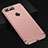 Luxury Metal Frame and Plastic Back Cover Case T01 for Huawei Honor View 20 Rose Gold