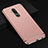 Luxury Metal Frame and Plastic Back Cover Case T01 for Huawei Mate 20 Lite Rose Gold