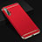 Luxury Metal Frame and Plastic Back Cover Case T01 for Huawei Nova 5 Red