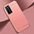 Luxury Metal Frame and Plastic Back Cover Case T01 for Huawei Nova 7 SE 5G Rose Gold