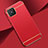 Luxury Metal Frame and Plastic Back Cover Case T01 for Huawei Nova 8 SE 5G Red