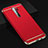 Luxury Metal Frame and Plastic Back Cover Case T01 for Xiaomi Redmi Note 8 Pro Red