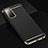 Luxury Metal Frame and Plastic Back Cover Case T02 for Huawei Nova 7 SE 5G Black