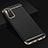 Luxury Metal Frame and Plastic Back Cover Case T02 for Oppo A91 Black