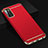 Luxury Metal Frame and Plastic Back Cover Case T02 for Oppo A91 Red