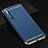 Luxury Metal Frame and Plastic Back Cover Case T02 for Xiaomi Mi 10 Pro Blue