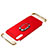 Luxury Metal Frame and Plastic Back Cover Case with Finger Ring Stand A01 for Huawei Honor 9X