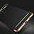 Luxury Metal Frame and Plastic Back Cover Case with Finger Ring Stand A01 for Huawei Mate 20 Lite