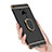 Luxury Metal Frame and Plastic Back Cover Case with Finger Ring Stand A01 for Huawei Mate 20 X