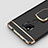 Luxury Metal Frame and Plastic Back Cover Case with Finger Ring Stand A01 for Huawei Mate 20 X 5G