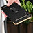 Luxury Metal Frame and Plastic Back Cover Case with Finger Ring Stand A01 for Huawei Y6 (2019)