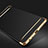 Luxury Metal Frame and Plastic Back Cover Case with Finger Ring Stand A01 for Oppo A7