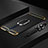 Luxury Metal Frame and Plastic Back Cover Case with Finger Ring Stand A01 for Oppo Reno2 Z