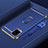 Luxury Metal Frame and Plastic Back Cover Case with Finger Ring Stand A01 for Vivo V20 Pro 5G