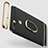 Luxury Metal Frame and Plastic Back Cover Case with Finger Ring Stand A02 for Oppo AX7